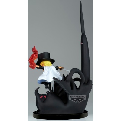BANPRESTO ONE PIECE WCF SABO VS FIVE ELDERS AND IMU STATUE FIGURE