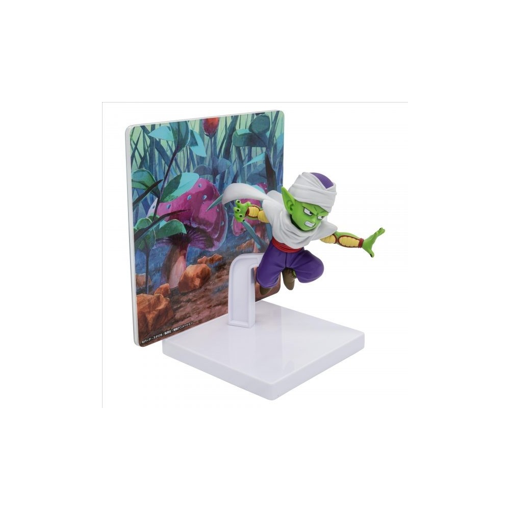 DRAGON BALL DAIMA PICCOLO MINI WITH PANEL STATUA FIGURE BANPRESTO