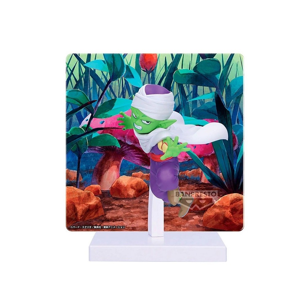 BANPRESTO DRAGON BALL DAIMA PICCOLO MINI WITH PANEL STATUE FIGURE