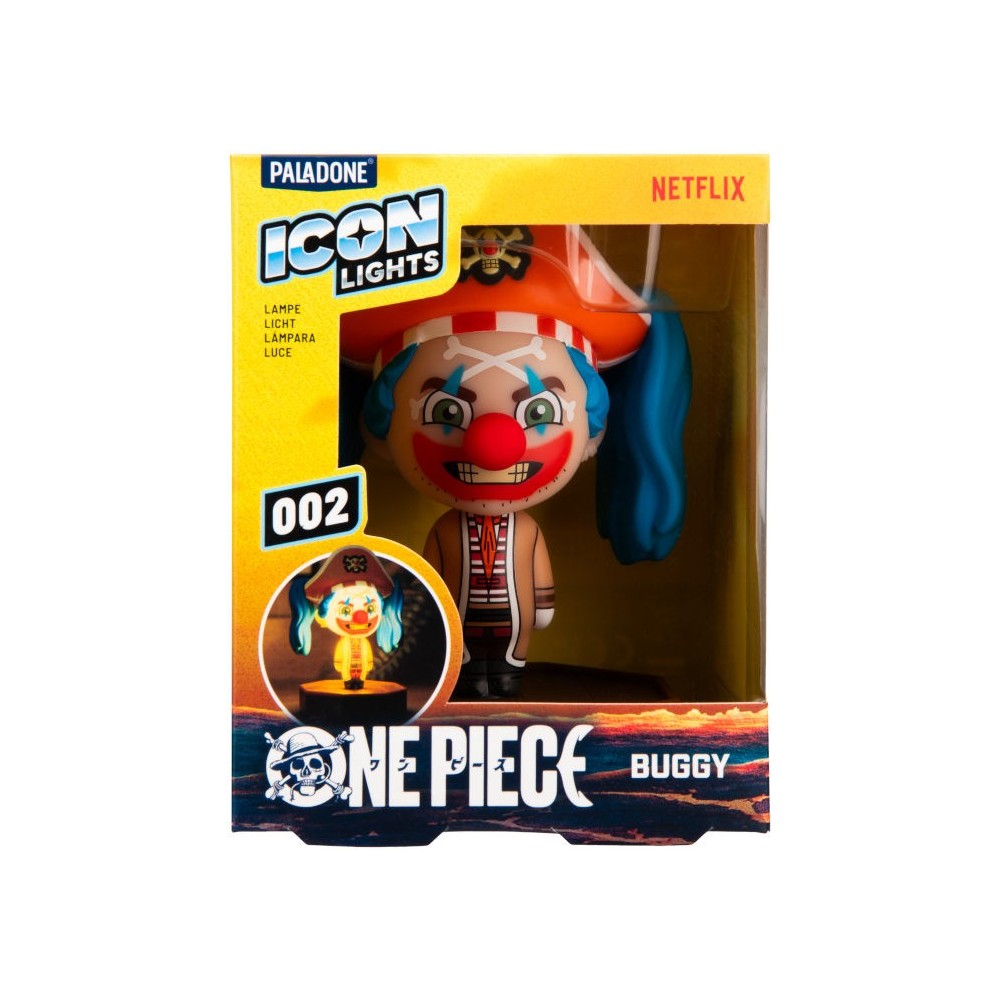 PALADONE PRODUCTS ONE PIECE NETFLIX ICON LIGHTS BUGGY LAMP FIGURE