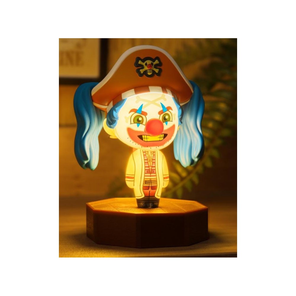 ONE PIECE NETFLIX ICON LIGHTS BUGGY LAMPADA FIGURE PALADONE PRODUCTS