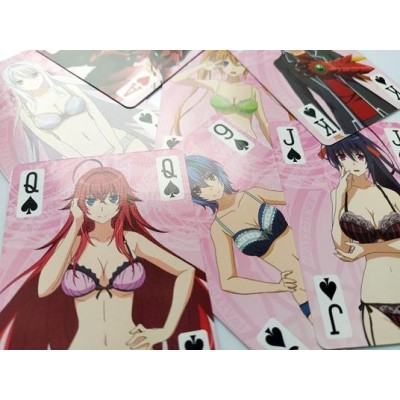 SAKAMI MERCHANDISE HIGHSCHOOL DXD POKER PLAYING CARDS DECK