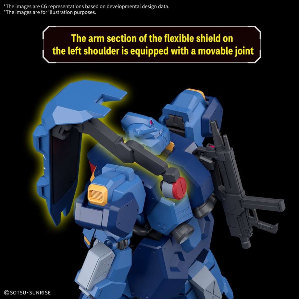 BANDAI HIGH GRADE GUSTAV KARL TYPE 00 1/144 MODEL KIT PVC FIGURE