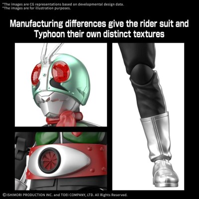 FIGURE RISE MASKED RIDER 1 MODEL KIT ACTION FIGURE BANDAI
