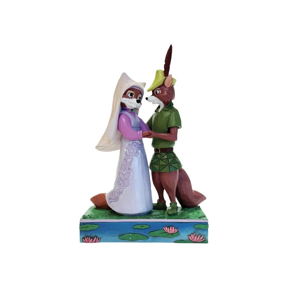 ENESCO DISNEY TRADITIONS ROBIN HOOD AND LADY MARIAN STATUE FIGURE