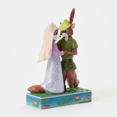 DISNEY TRADITIONS ROBIN HOOD E LADY MARIAN STATUA FIGURE ENESCO