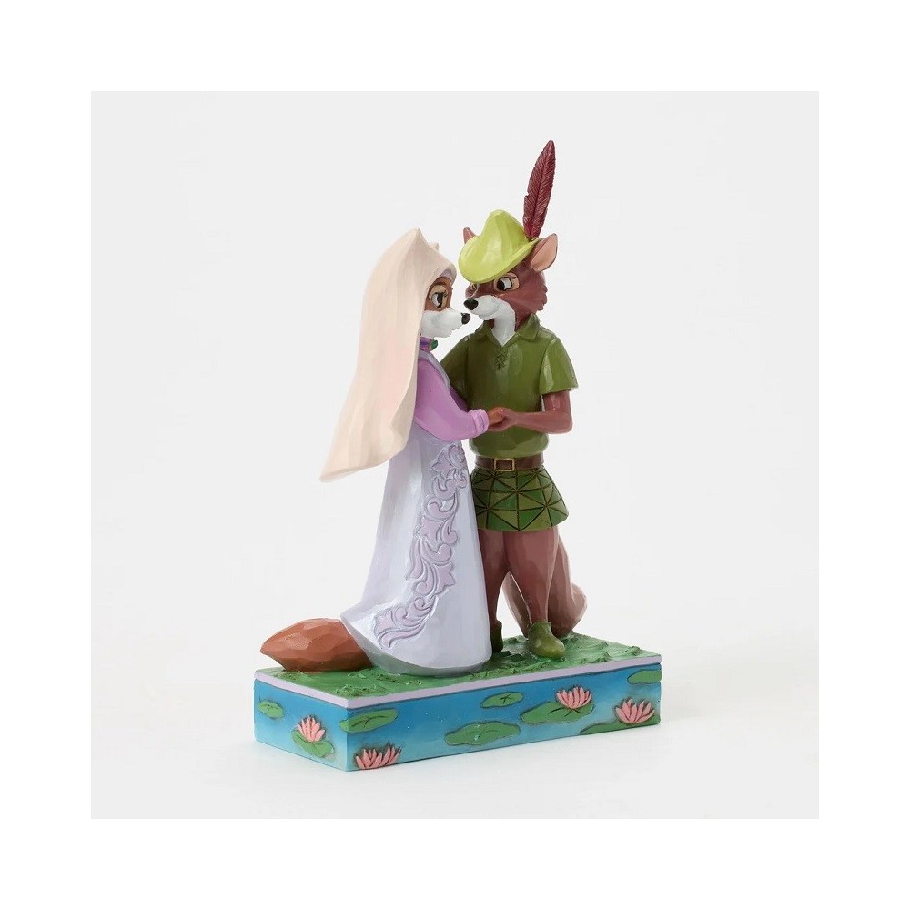 DISNEY TRADITIONS ROBIN HOOD E LADY MARIAN STATUA FIGURE ENESCO