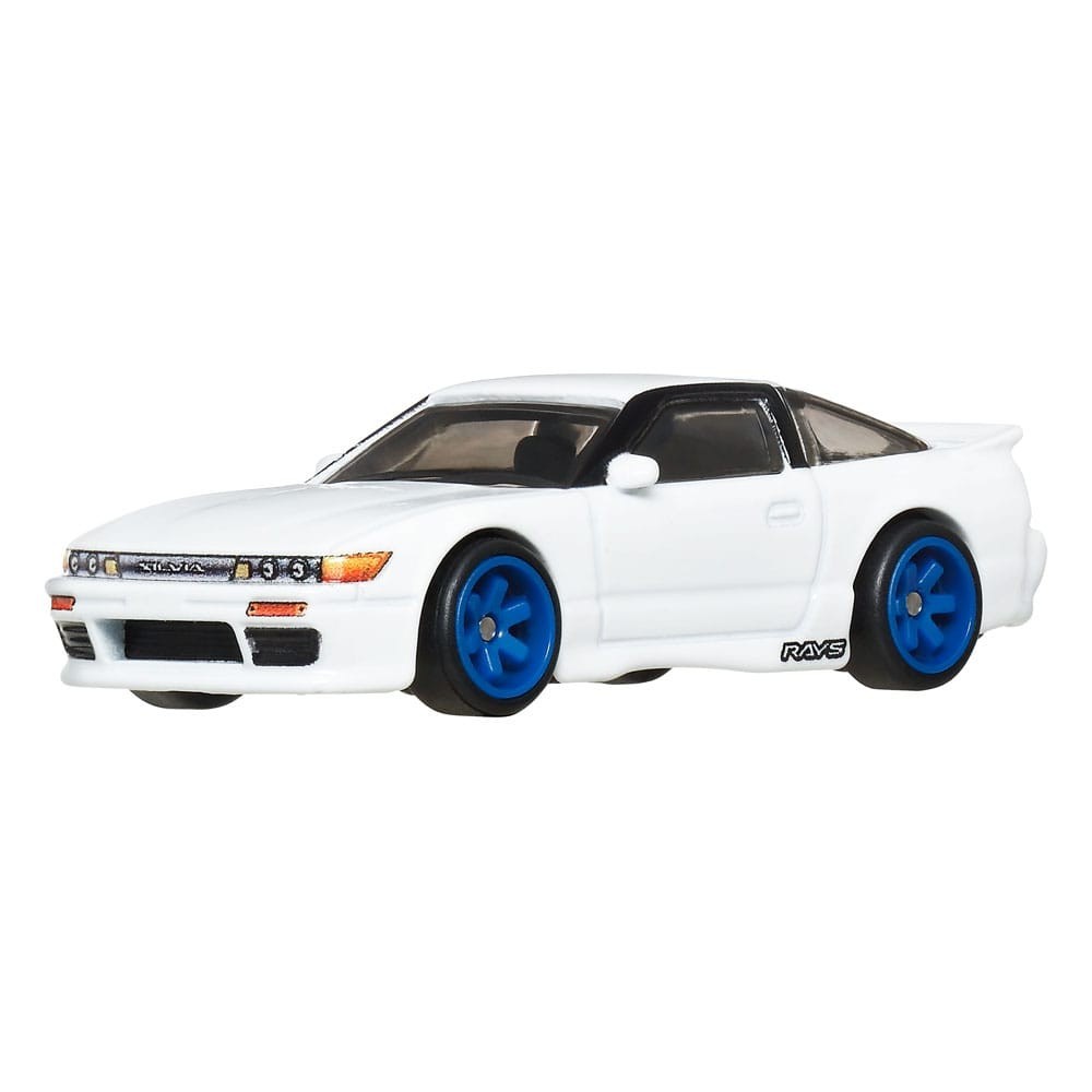 MATTEL HOT WHEELS PREMIUM CAR CULTURE 2-PACK NISSAN 180SX TYPE X AND NISSAN SILEIGHTY 1/64 DIECAST MODELS