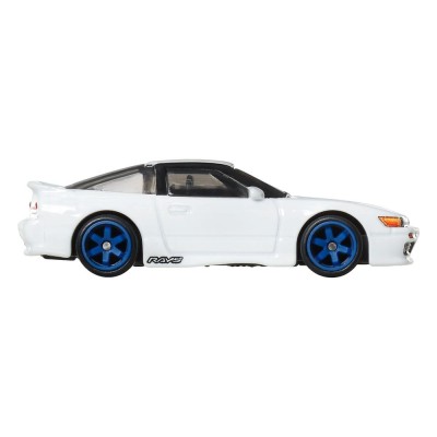 MATTEL HOT WHEELS PREMIUM CAR CULTURE 2-PACK NISSAN 180SX TYPE X AND NISSAN SILEIGHTY 1/64 DIECAST MODELS