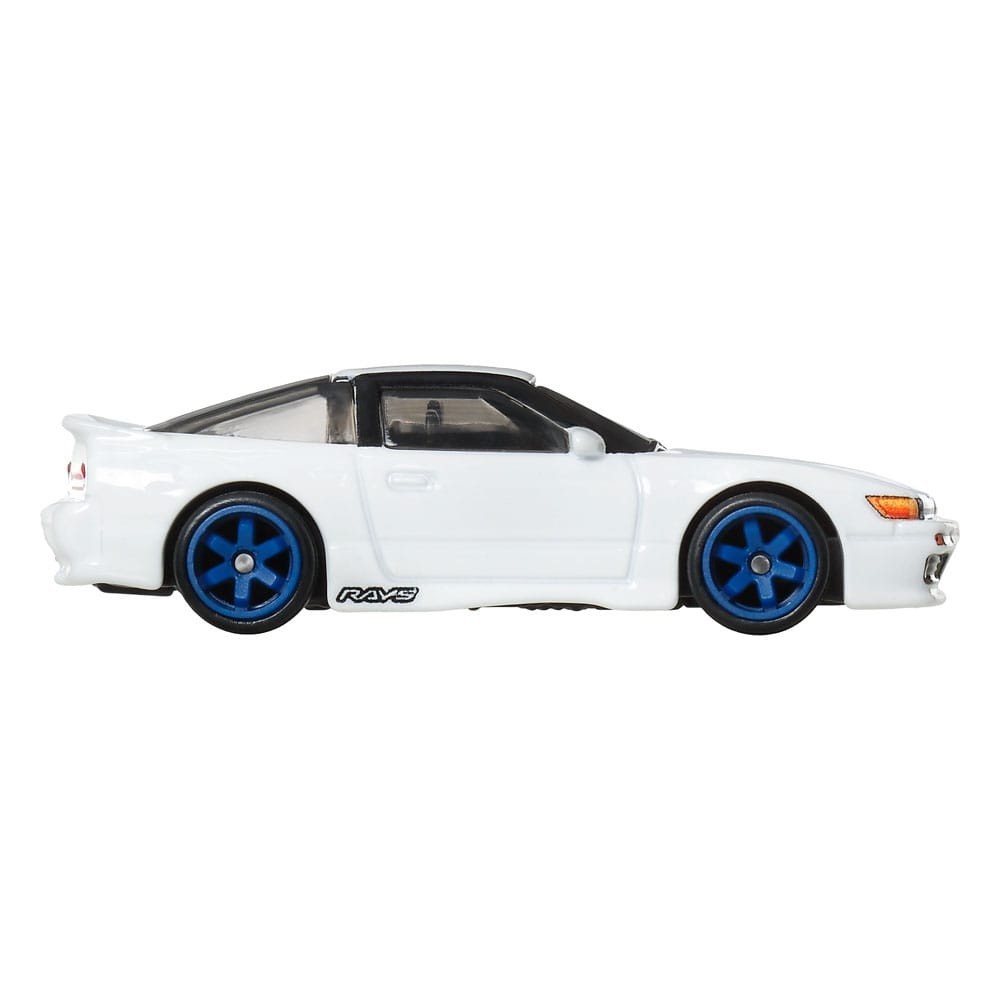 MATTEL HOT WHEELS PREMIUM CAR CULTURE 2-PACK NISSAN 180SX TYPE X AND NISSAN SILEIGHTY 1/64 DIECAST MODELS
