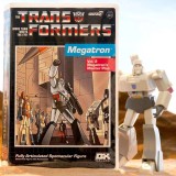 SUPER7 TRANSFORMERS DELUXE MEGATRON VHS SERIES PVC ACTION FIGURE