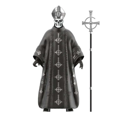 SUPER7 GHOST DELUXE PAPA EMERITUS II PVC ACTION FIGURE