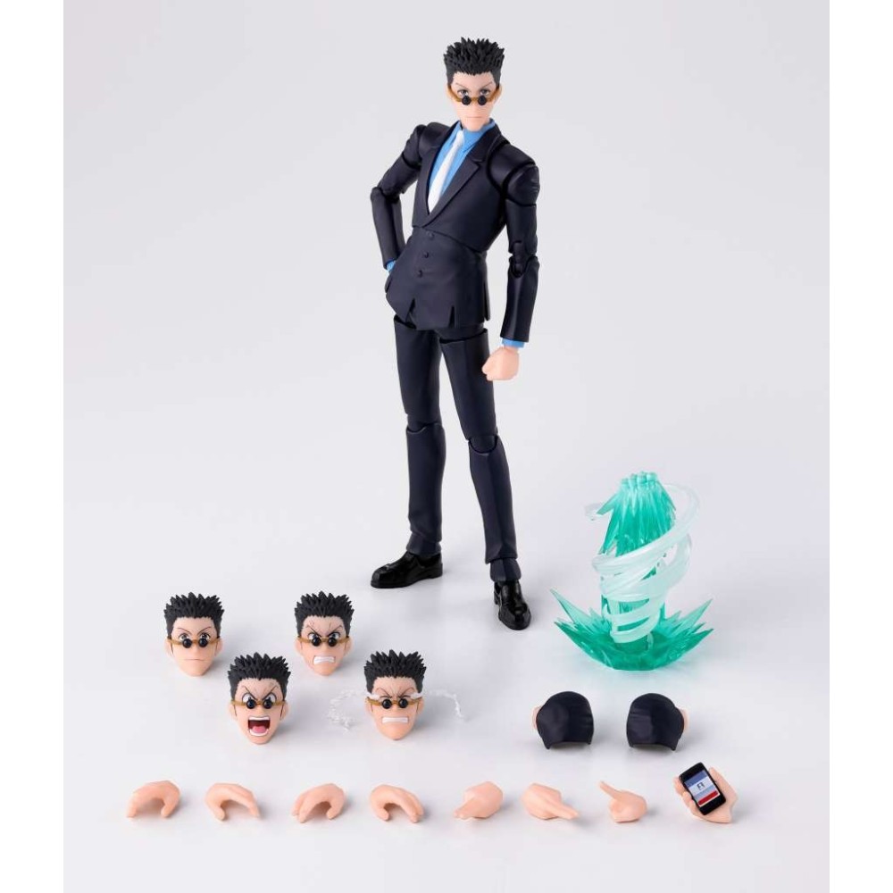 BANDAI HUNTER X HUNTER S.H. FIGUARTS LEORIO ACTION FIGURE