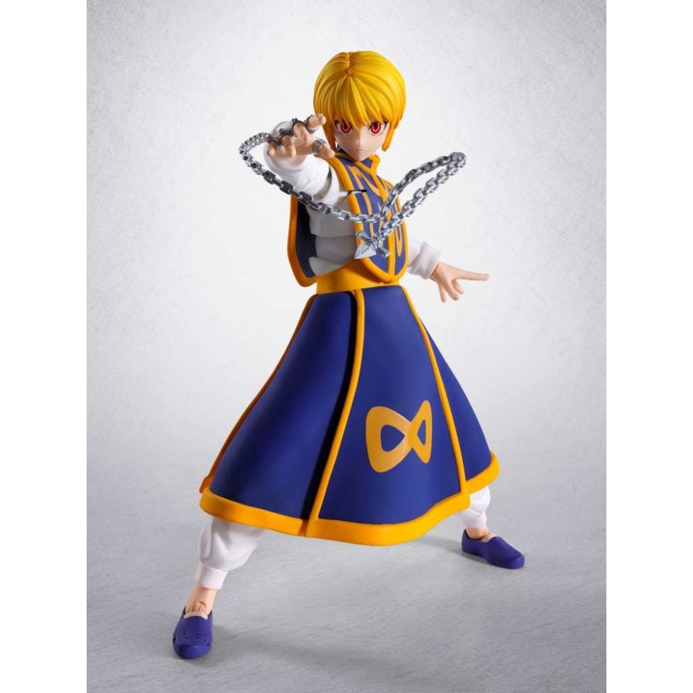 BANDAI HUNTER X HUNTER S.H. FIGUARTS KURAPIKA ACTION FIGURE