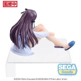 SEGA GOODS I MAY BE A GUILD RECEPTIONIST BUT I'LL SOLO ANY BOSS TO CLOCK OUT ON TIME PM PERCHING ALINA CLOVER STATUE