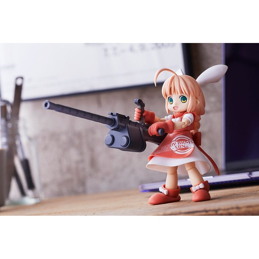 KOTOBUKIYA ICHIGEKI SACCHU!! HOIHOI-SAN HEAVY ARMS VER. NEW ED MODEL KIT ACTION FIGURE