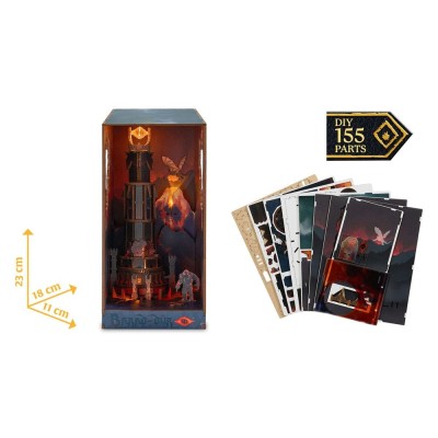 THE LORD OF THE RINGS TINY ADVENTURES BOOK NOOK MINI DIORAMA BARAD-DUR REVELL