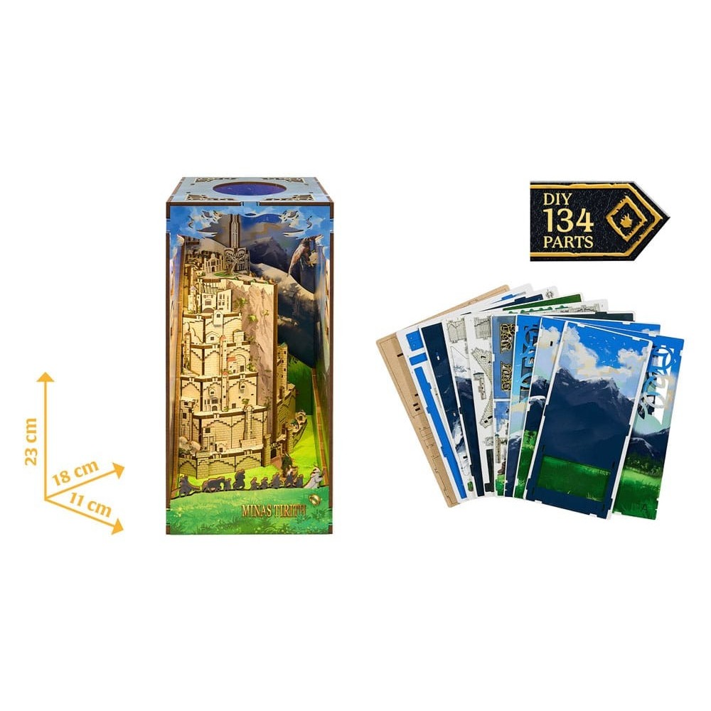 THE LORD OF THE RINGS MINAS TIRITH TINY ADVENTURES BOOK NOOK MINI DIORAMA REVELL