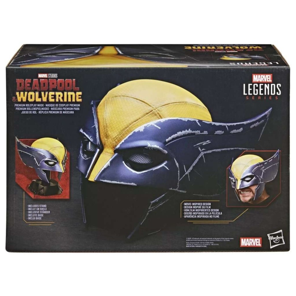 HASBRO MARVEL LEGENDS SERIES DEADPOOL & WOLVERINE MASK 1:1 REPLICA