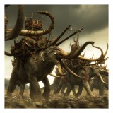 WETA THE LORD OF THE RINGS SKULL OF A MUMAK REPLICA 15CM