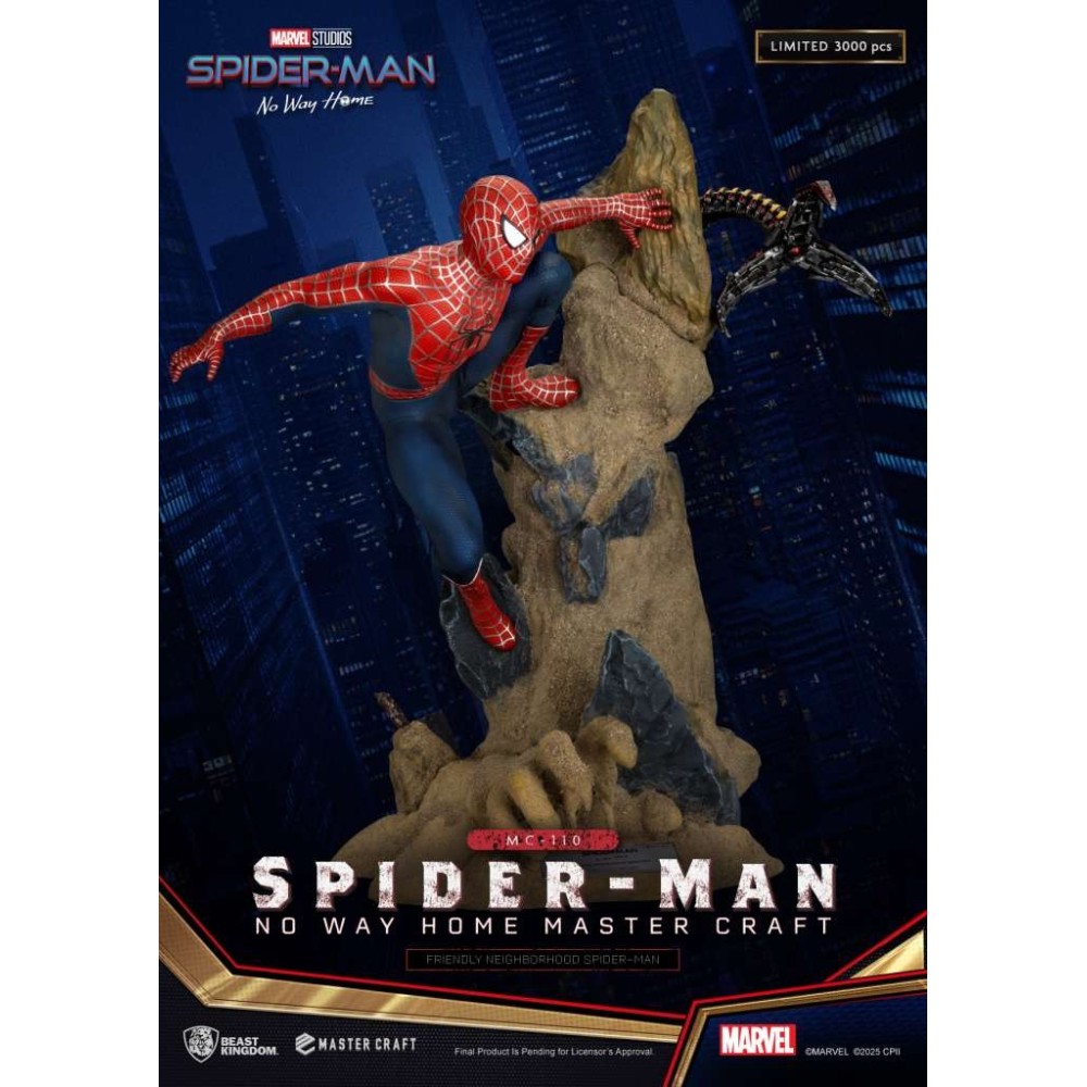 SPIDER-MAN NO WAY HOME FRIENDLY NEIGHBORHOOD SPIDER-MAN MASTER CRAFT STATUA FIGURE BEAST KINGDOM