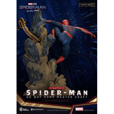SPIDER-MAN NO WAY HOME FRIENDLY NEIGHBORHOOD SPIDER-MAN MASTER CRAFT STATUA FIGURE BEAST KINGDOM