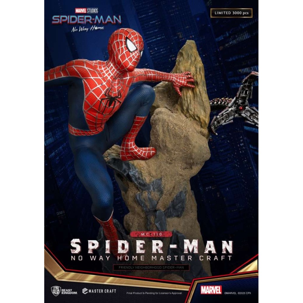 BEAST KINGDOM SPIDER-MAN NO WAY HOME FRIENDLY NEIGHBORHOOD SPIDER-MAN MASTER CRAFT RESIN STATUE