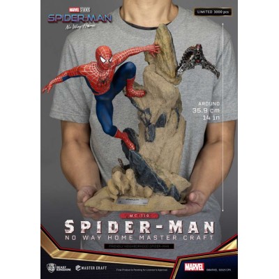 BEAST KINGDOM SPIDER-MAN NO WAY HOME FRIENDLY NEIGHBORHOOD SPIDER-MAN MASTER CRAFT RESIN STATUE