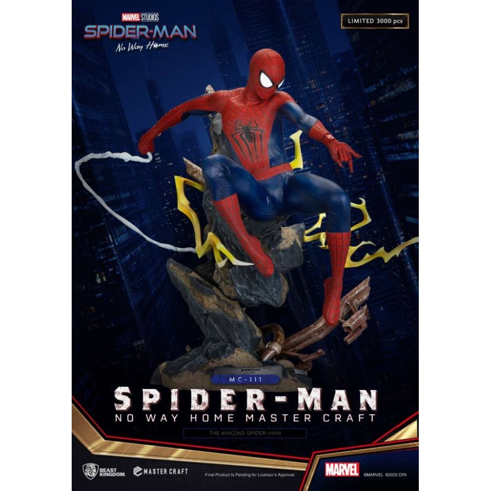 SPIDER-MAN NO WAY HOME THE AMAZING SPIDER-MAN MASTER CRAFT STATUA FIGURE BEAST KINGDOM