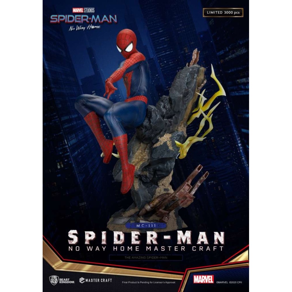 BEAST KINGDOM SPIDER-MAN NO WAY HOME THE AMAZING SPIDER-MAN MASTER CRAFT RESIN STATUE