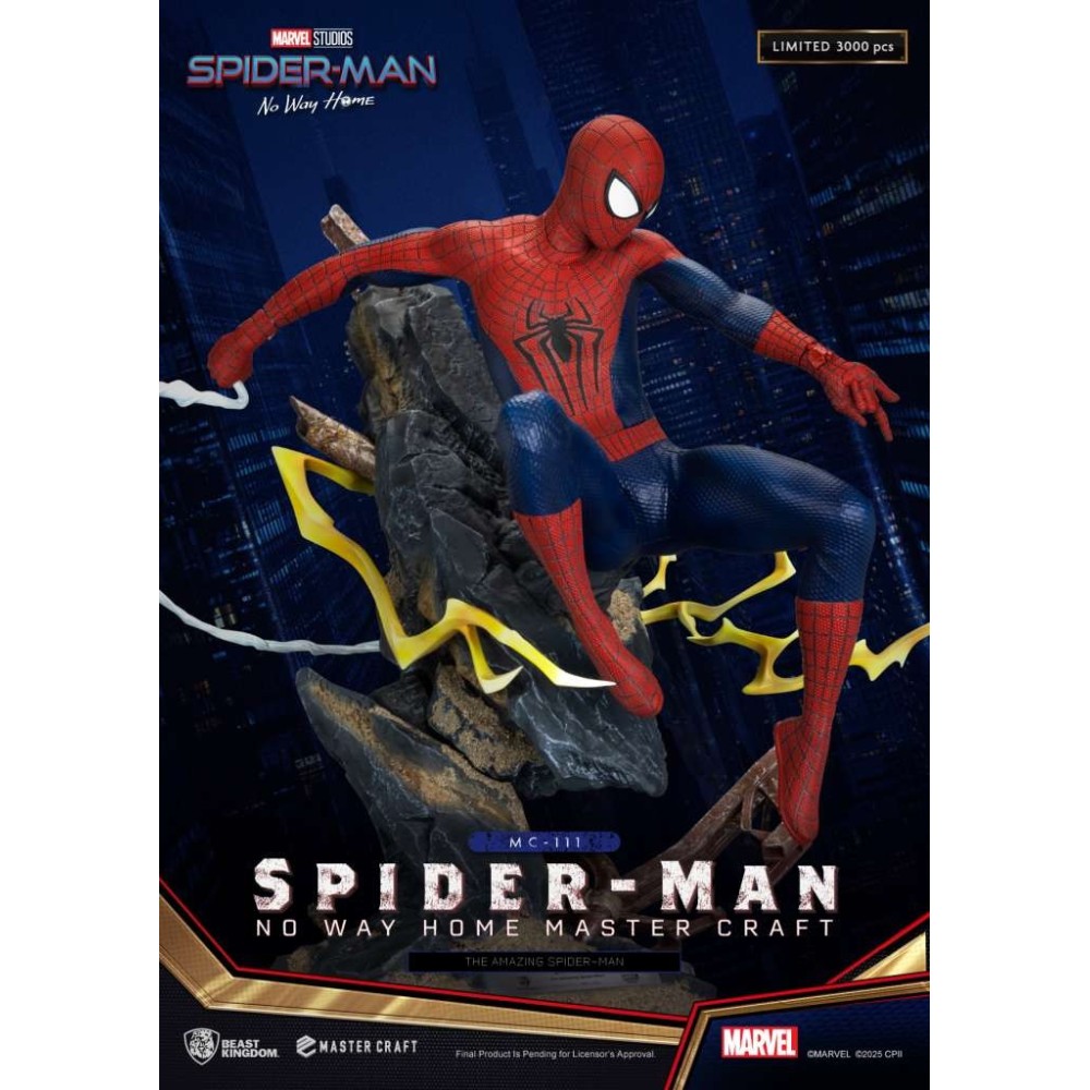 BEAST KINGDOM SPIDER-MAN NO WAY HOME THE AMAZING SPIDER-MAN MASTER CRAFT RESIN STATUE