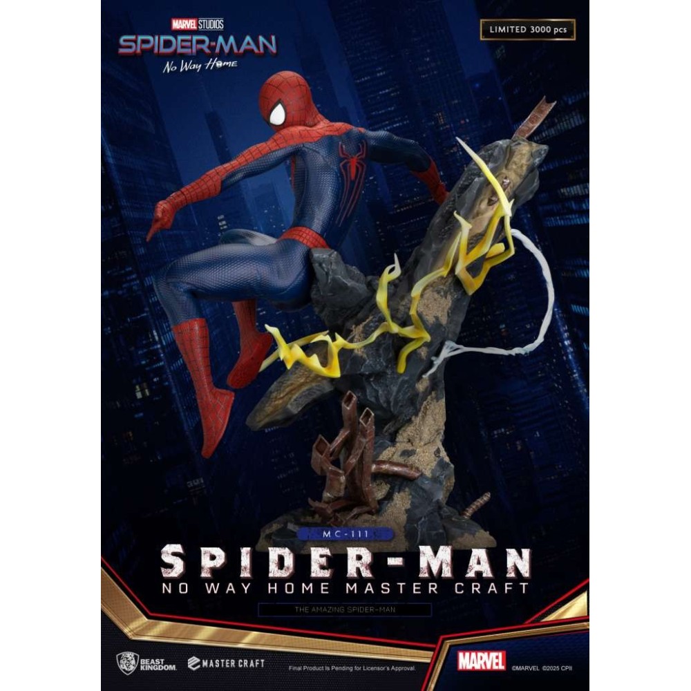 SPIDER-MAN NO WAY HOME THE AMAZING SPIDER-MAN MASTER CRAFT STATUA FIGURE BEAST KINGDOM