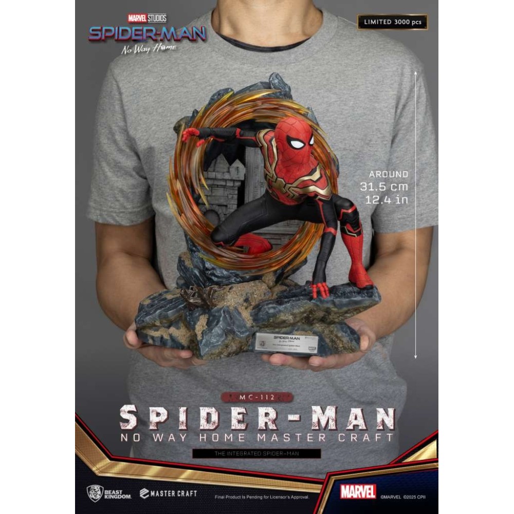 SPIDER-MAN NO WAY HOME THE INTEGRATED SPIDER-MAN MASTER CRAFT STATUA FIGURE BEAST KINGDOM