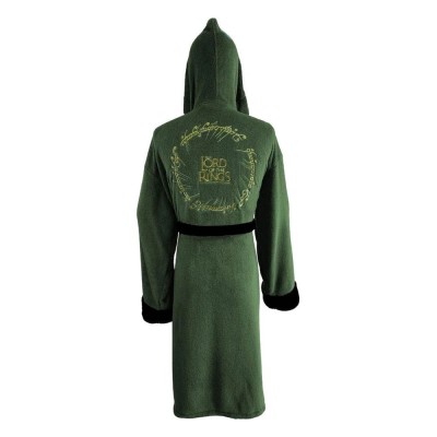 GROOVY UK  LORD OF THE RINGS ELVEN GREEN GOLD FLEECE BATHROBE