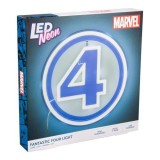 PALADONE PRODUCTS MARVEL FANTASTICI 4 LOGO LED NEON LIGHT