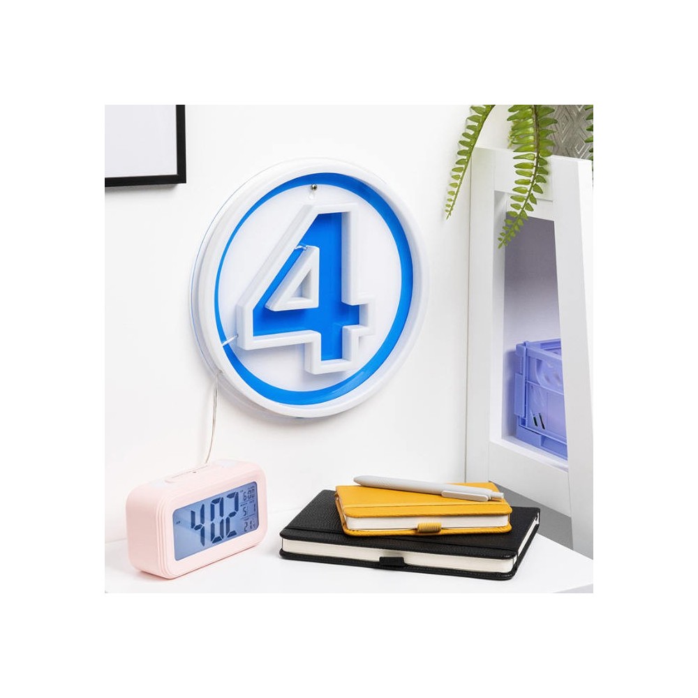 PALADONE PRODUCTS MARVEL FANTASTICI 4 LOGO LED NEON LIGHT