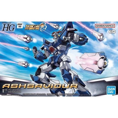 BANDAI HIGH GRADE ASHSAVIOUR 1/144 MODEL KIT PVC ACTION FIGURE