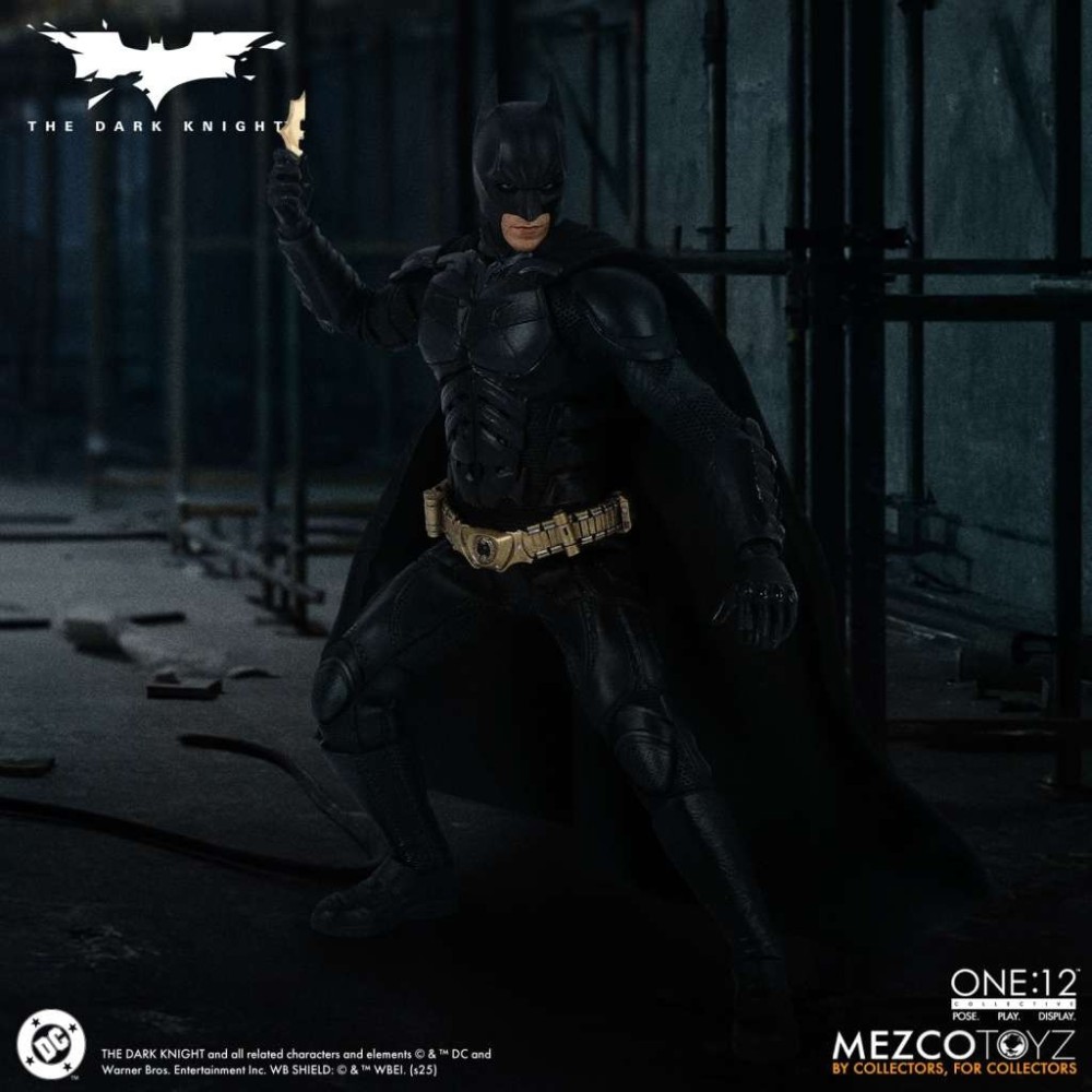 MEZCO TOYS BATMAN THE DARK KNIGHT ONE:12 COLLECTIVE SERIES 17CM ACTION FIGURE