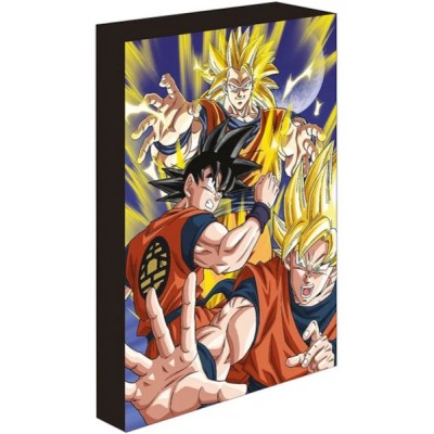 PYRAMID INTERNATIONAL DRAGON BALL Z GOKU SUPER SAIYAN LIGHT CANVAS 30X40CM
