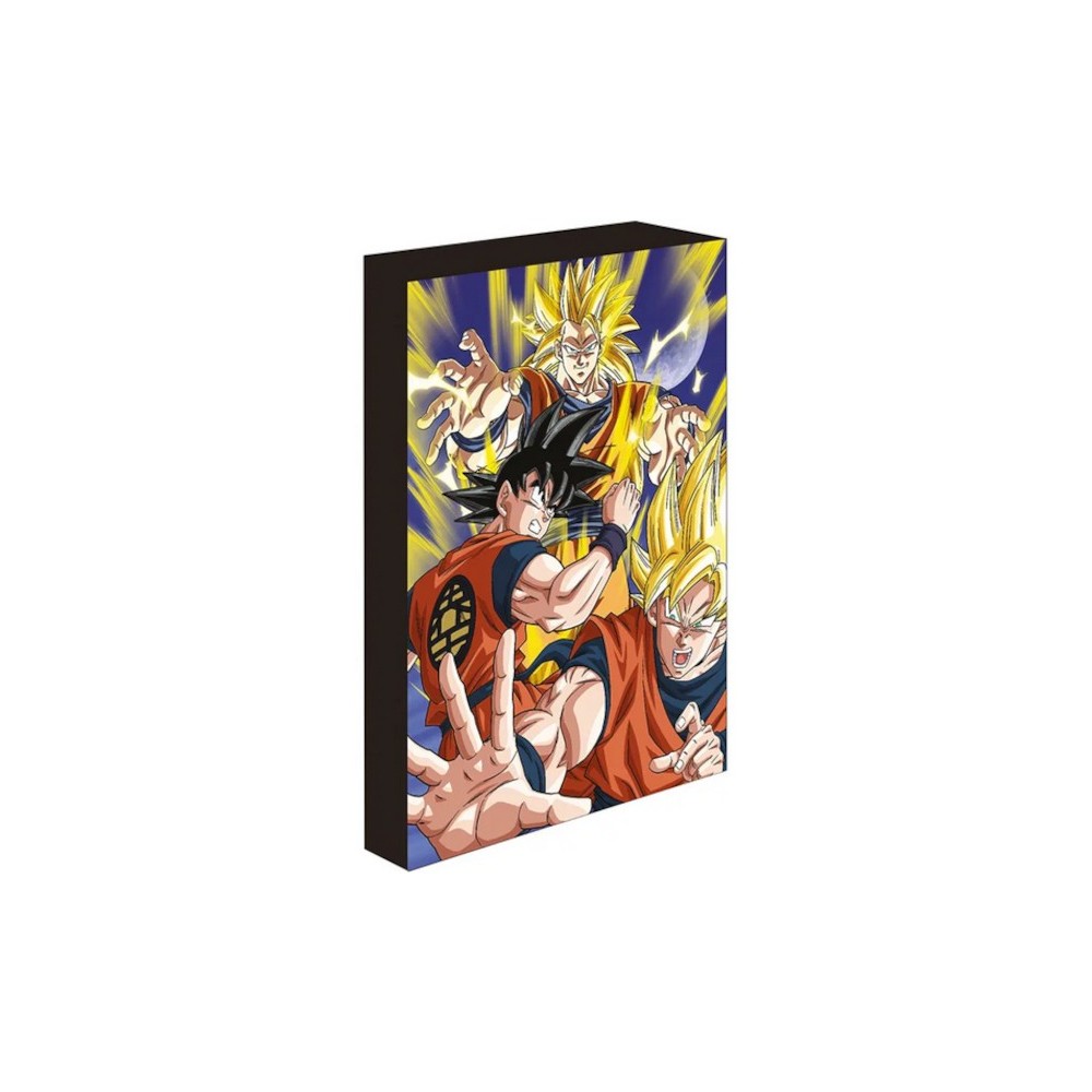 PYRAMID INTERNATIONAL DRAGON BALL Z GOKU SUPER SAIYAN LIGHT CANVAS 30X40CM