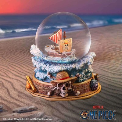ONE PIECE GOING MERRY SNOW GLOBE PALLA CON NEVE NEMESIS NOW