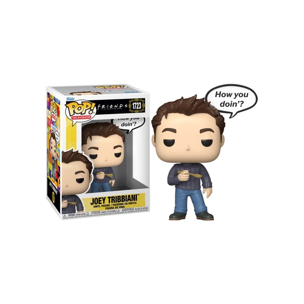FUNKO FUNKO POP! FRIENDS JOEY TRIBBIANI 1723 BOBBLE HEAD KNOCKER FIGURE