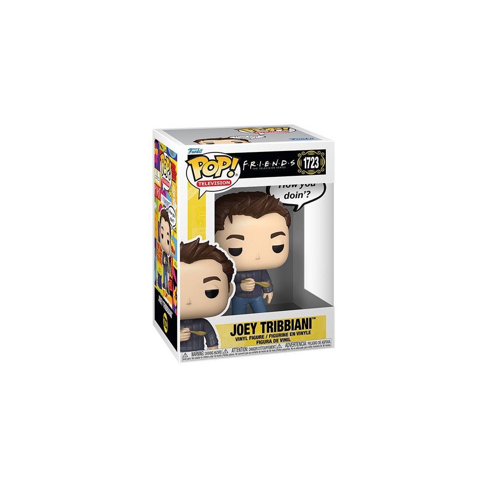FUNKO FUNKO POP! FRIENDS JOEY TRIBBIANI 1723 BOBBLE HEAD KNOCKER FIGURE