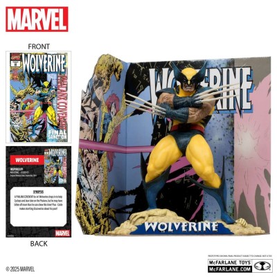 MARVEL COLLECTION PVC STATUE WOLVERINE (WOLVERINE 85) 1/10 STATUA FIGURE MC FARLANE