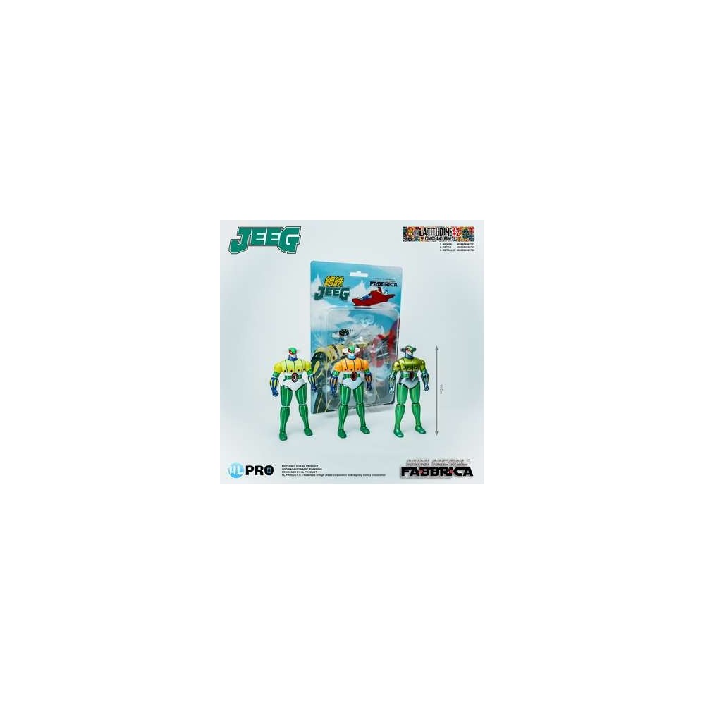 JEEG ROBOT MINI METAL FABBRICA METALLIC ACTION FIGURE HL PRO