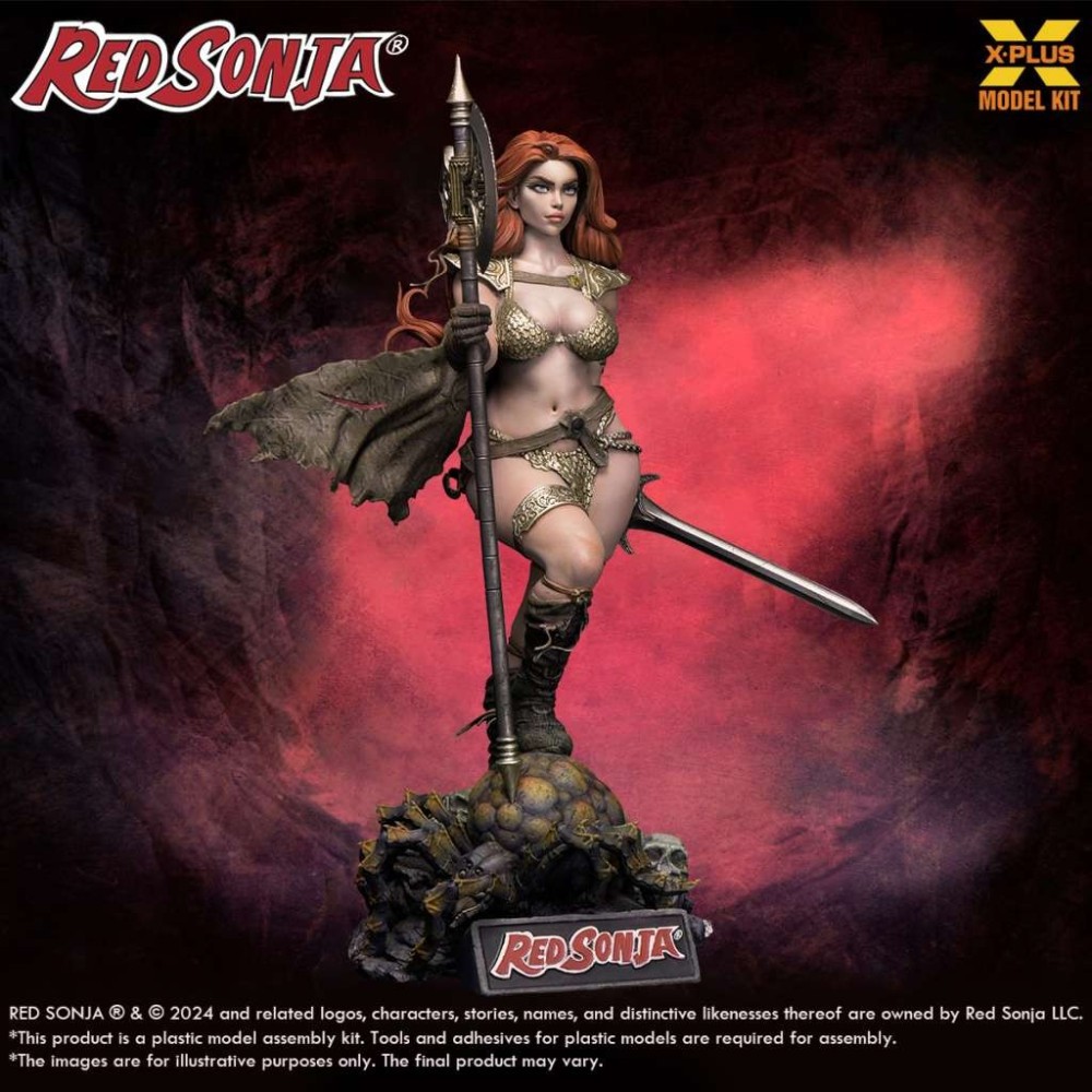 RED SONJA MODEL KIT FIGURE X-PLUS