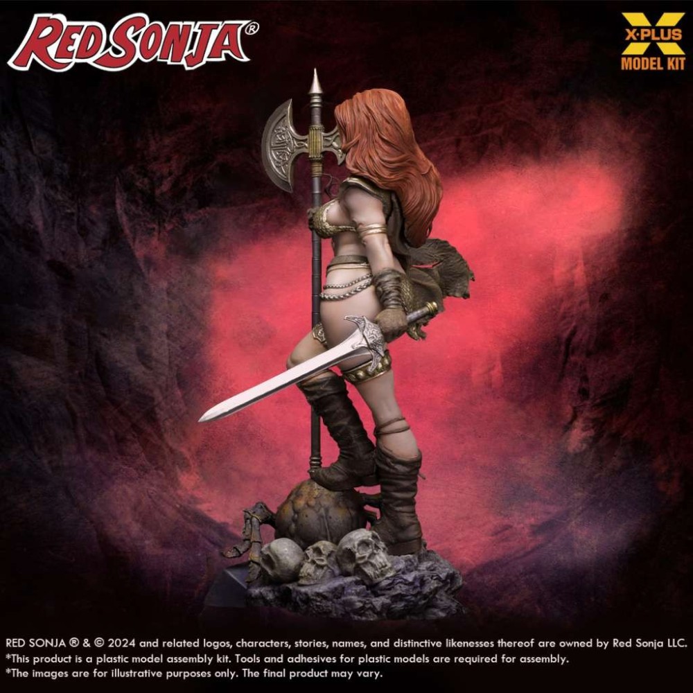 RED SONJA MODEL KIT FIGURE X-PLUS