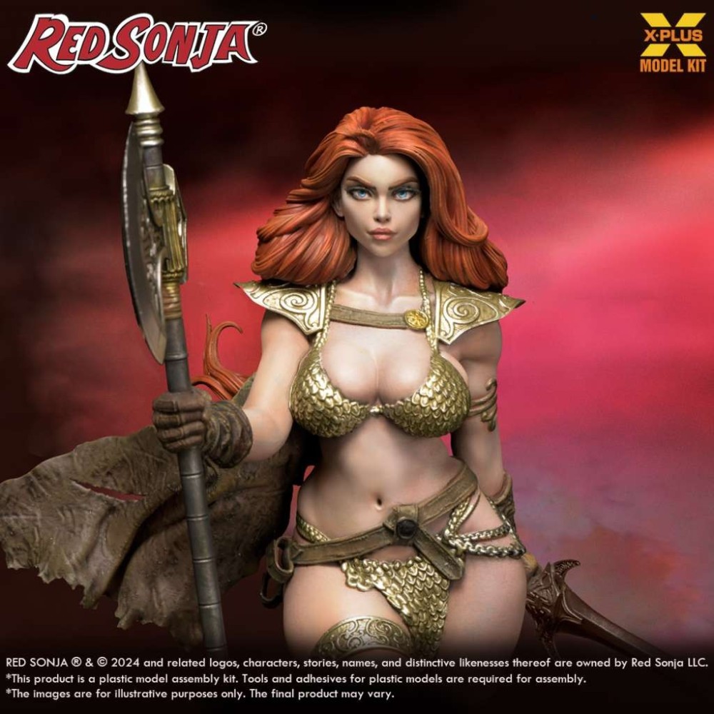 RED SONJA MODEL KIT FIGURE X-PLUS