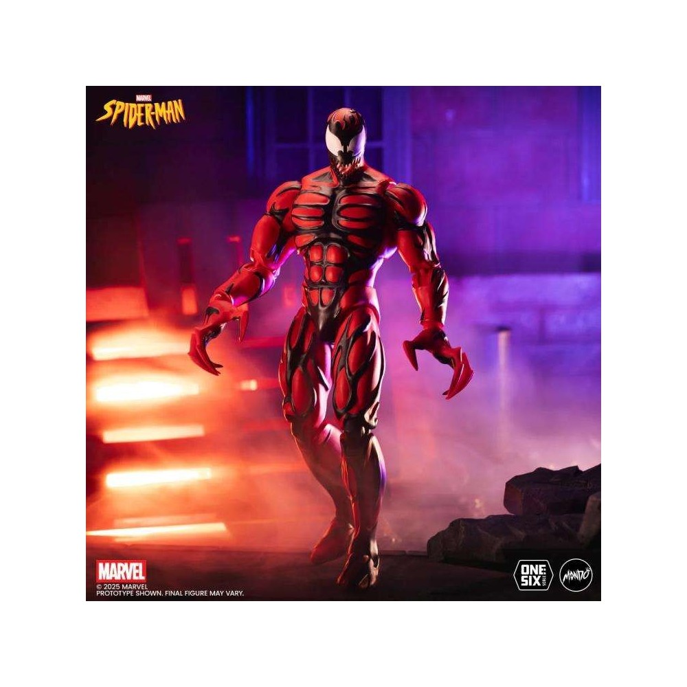 SPIDER-MAN THE ANIMATED SERIES CARNAGE 1/6 ACTION FIGURE MONDO