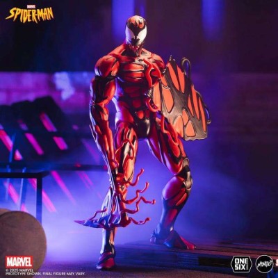 SPIDER-MAN THE ANIMATED SERIES CARNAGE 1/6 ACTION FIGURE MONDO